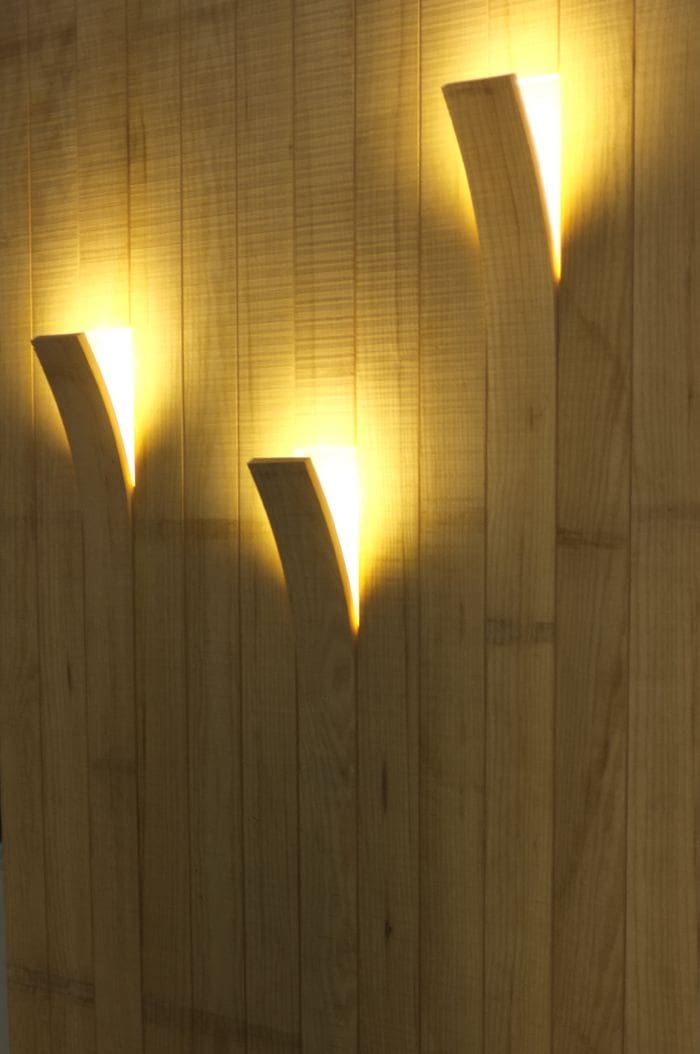 cool-lighting-lighting-ideas in Wooden Cladding