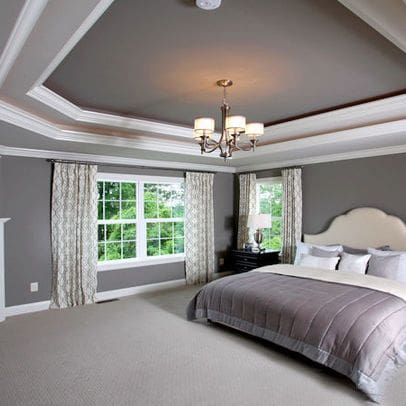 Tray ceiling color ideas modern ceiling colors