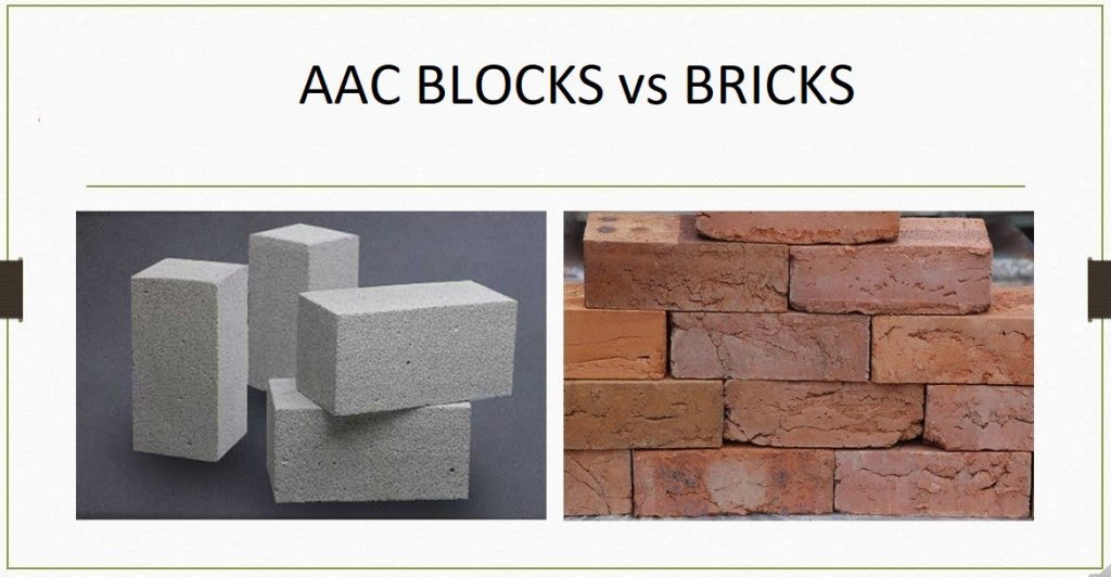 Why AAC blocks are preferred by builders rather than Red clay bricks