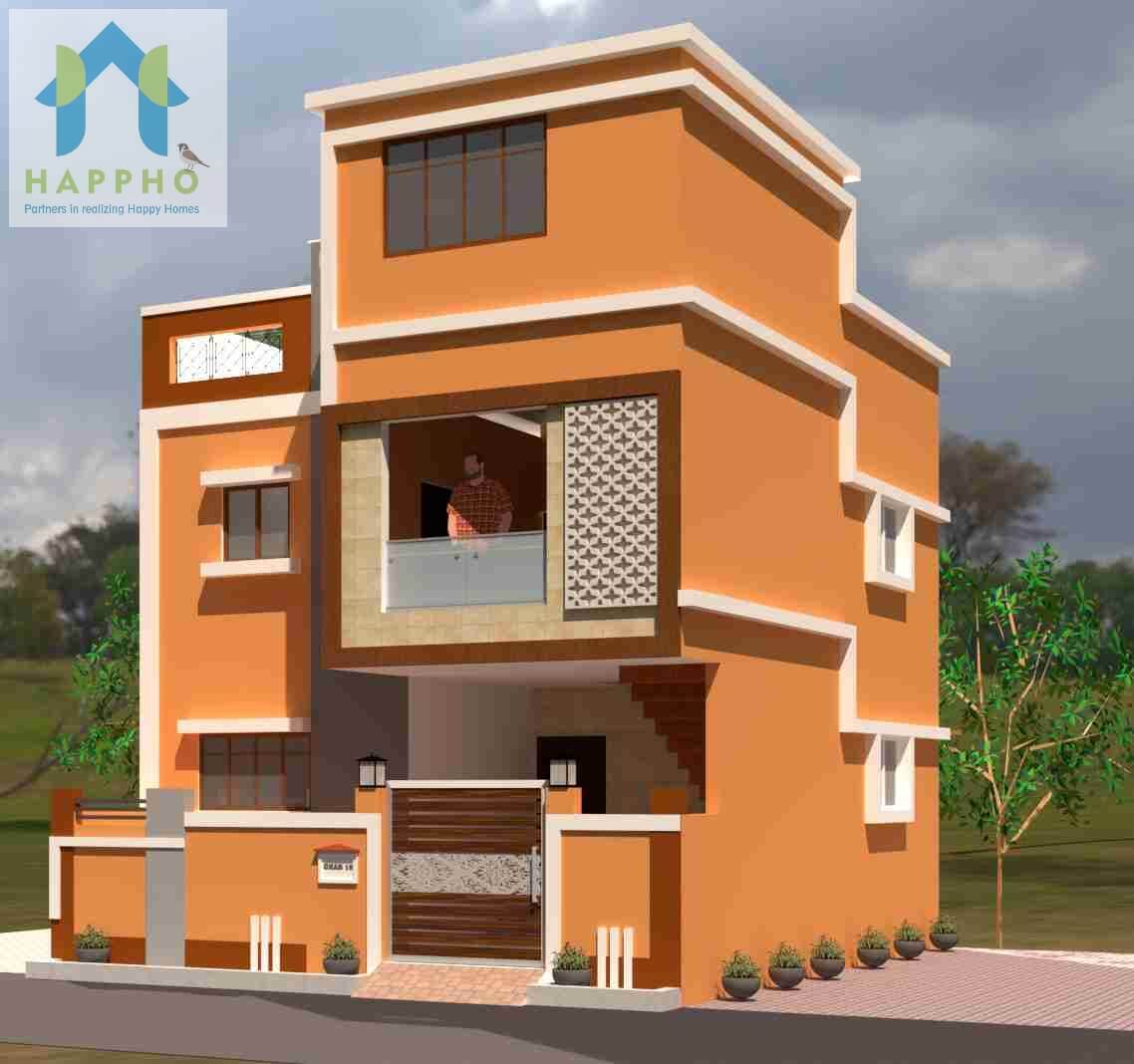 indian-residential-building-plan-and-elevation