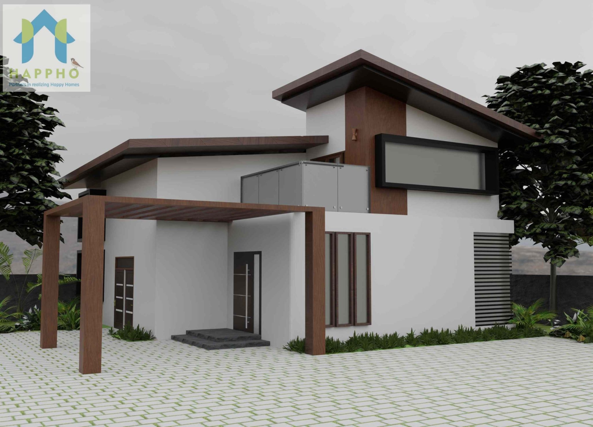 50X50 House Plan East Facing 2 BHK Plan 011 Happho