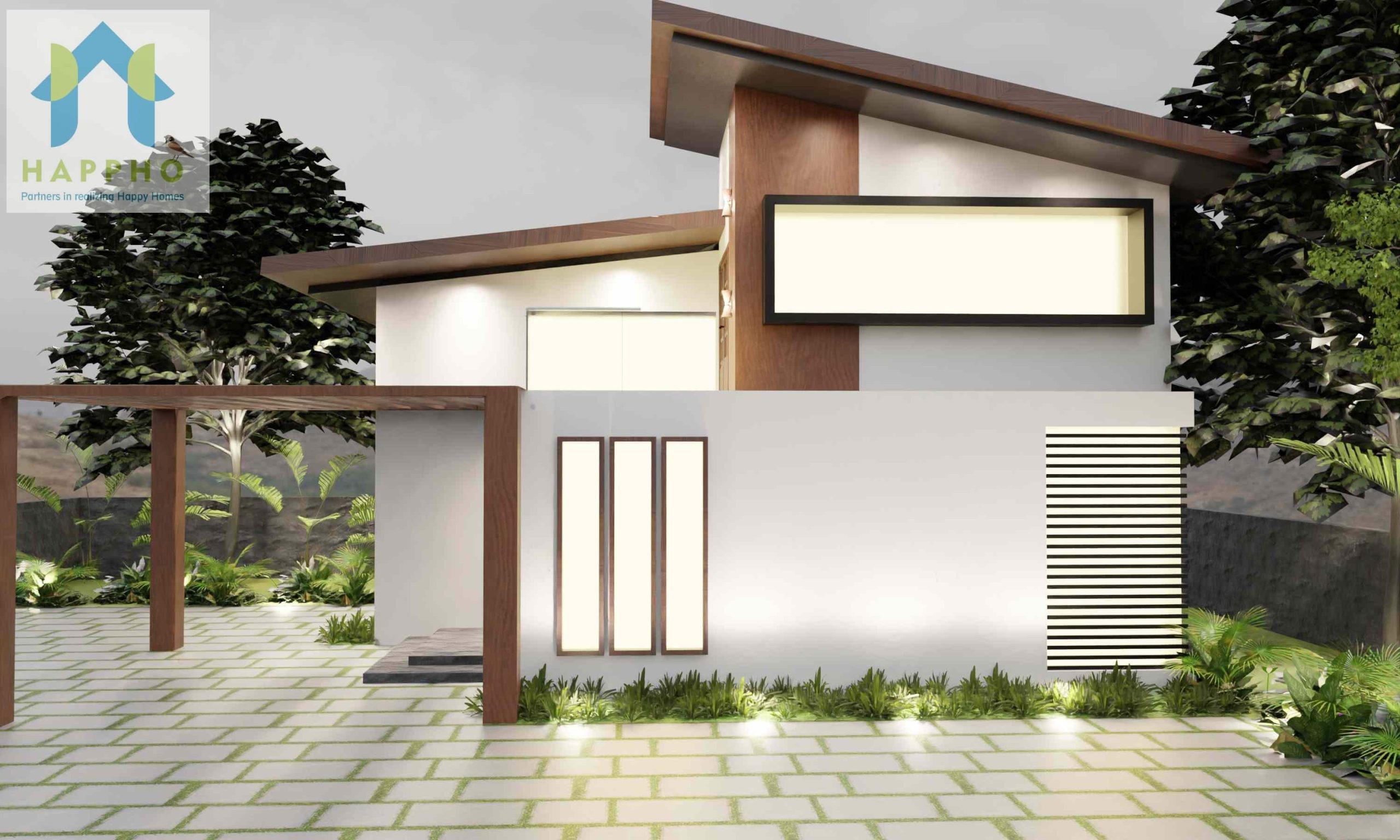 50X50 House Plan East Facing 2 BHK Plan 011 Happho