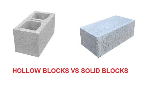 Hollow blocks vs Solid Blocks