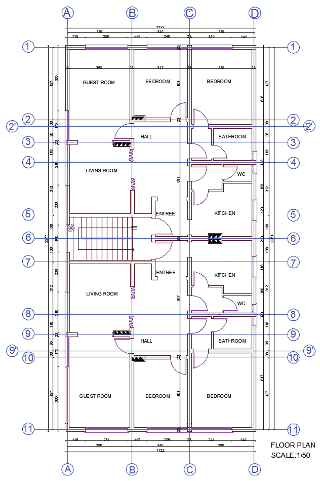 What is included in a Set of Working Drawings