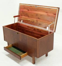 Cedar wood chest box