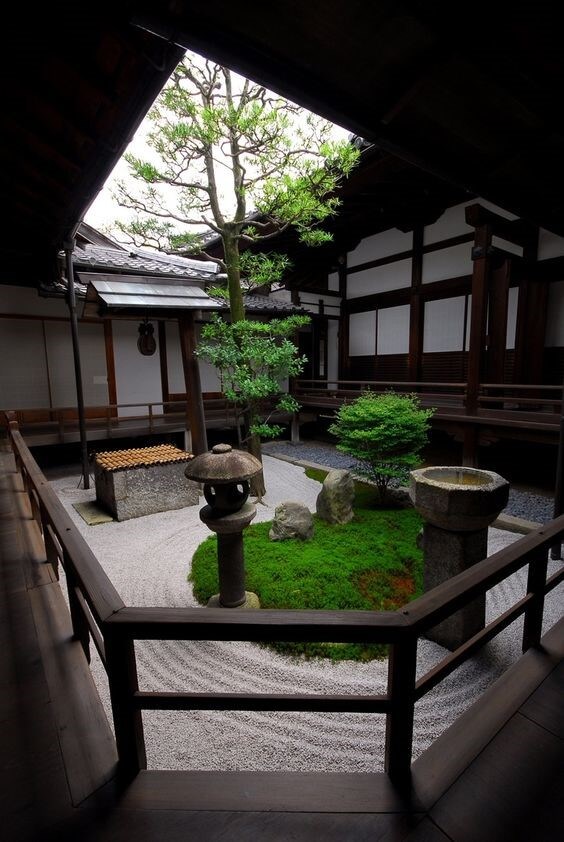 Japanese Style Courtyard design