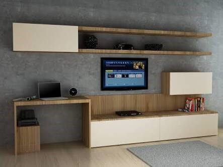 Multi function study table cum TV unit