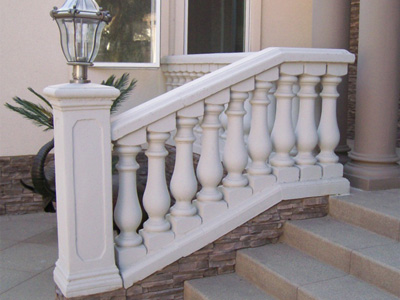 precast reinforced handrails