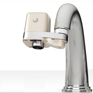 Water saving spout attached to a normal tap-1