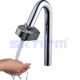 Water saving spout attached to a normal tap-2