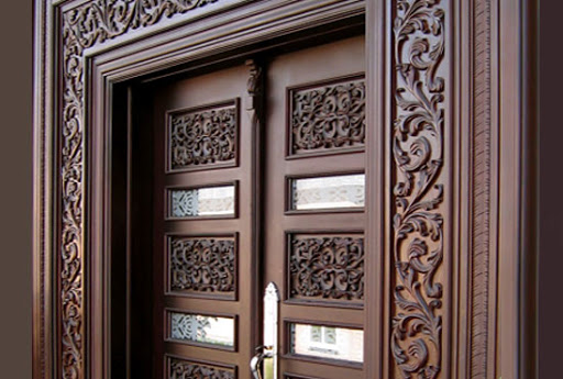 Carved door - Traditional Element