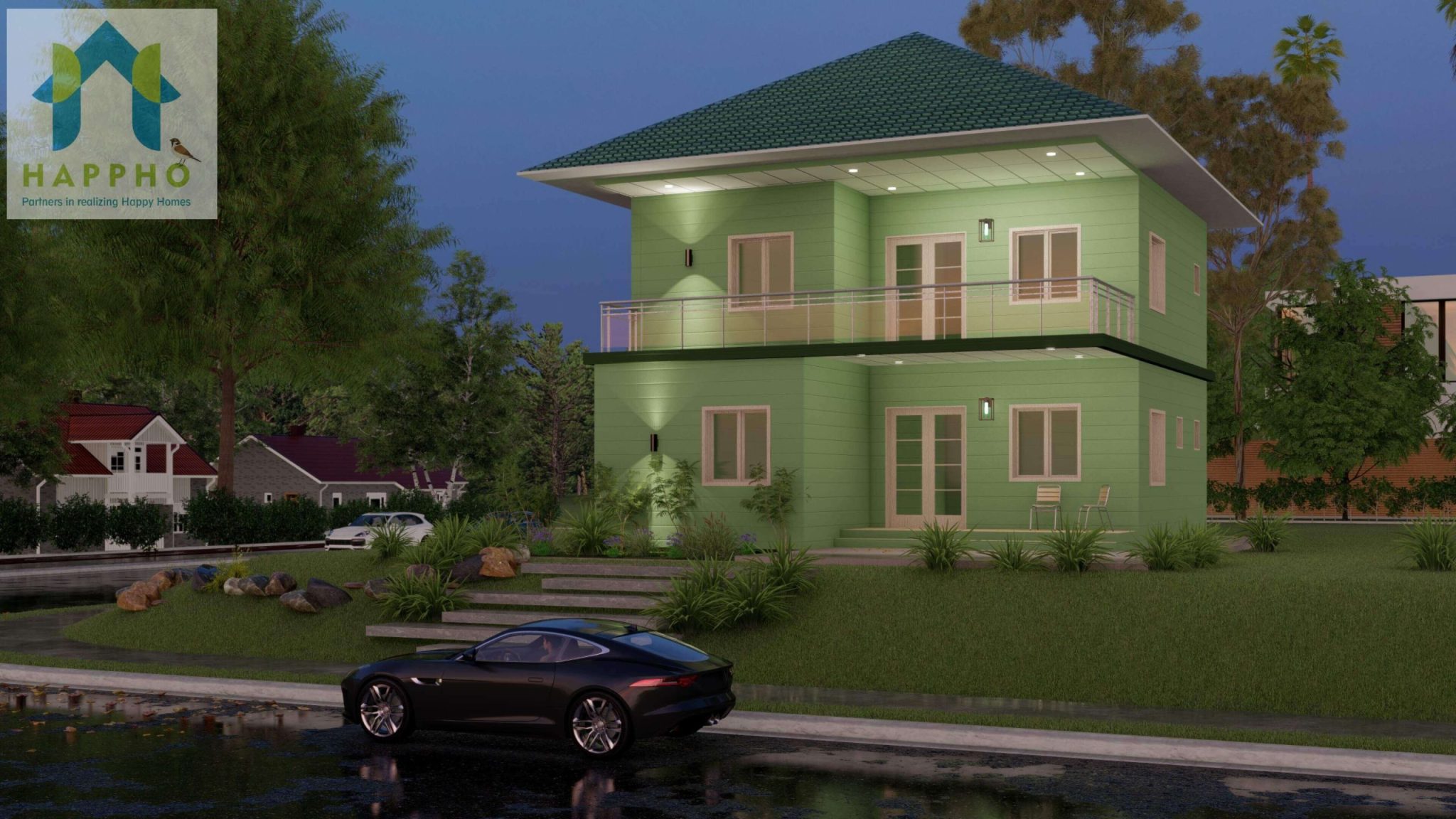 3d house design plan for 3 bedroom duplex plan