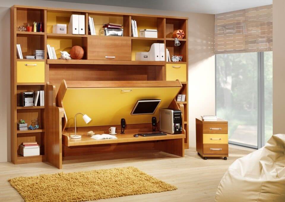 A multipuporse storage and convertable study table