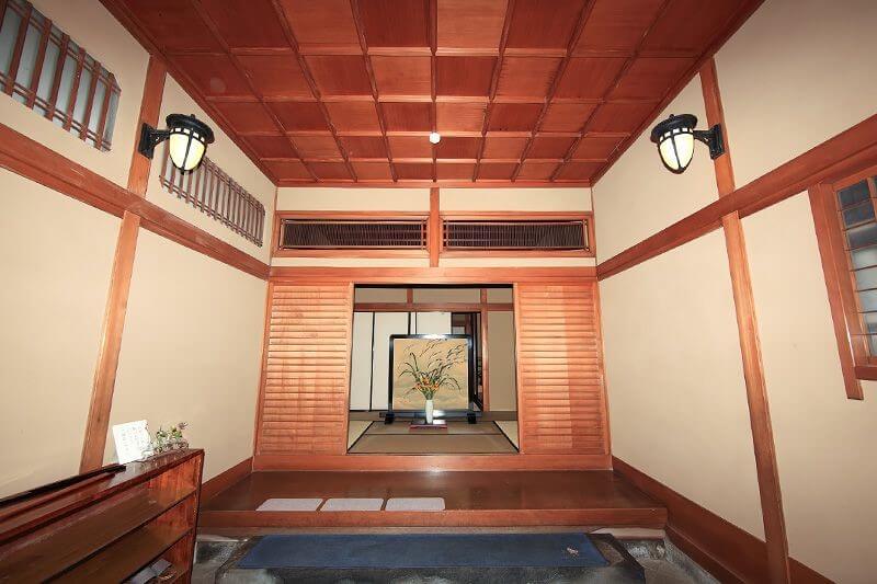 A typical japanese home with genyen and tea room
