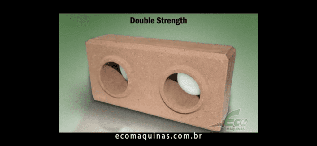 Eco Bricks made out of sand cement and soil
