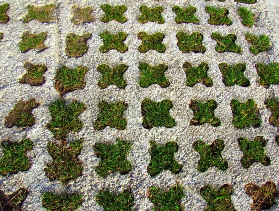 grasscrete as a green building material