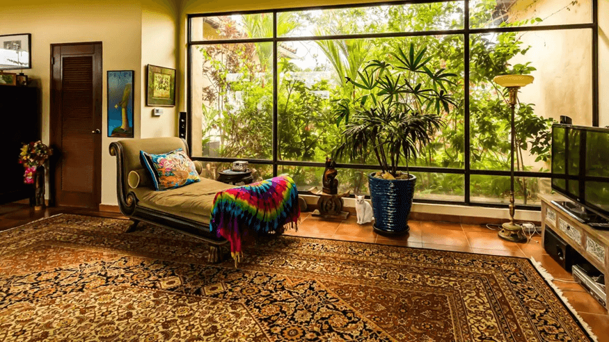 A classic seating furniture in living room