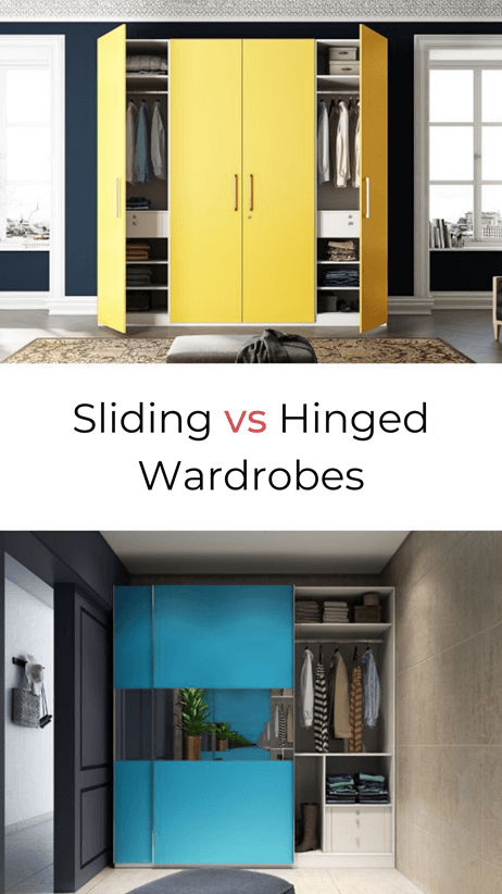 Hinged Cupboard doors vs Sliding cupboard doors
