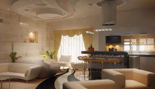Intelligent use of natural and artifical lights for better lighting inside rooms