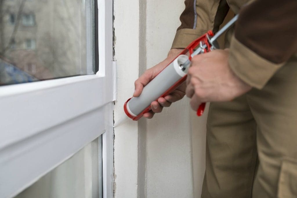 Sealing Doors and Windows to make a tightly insulated net zero house