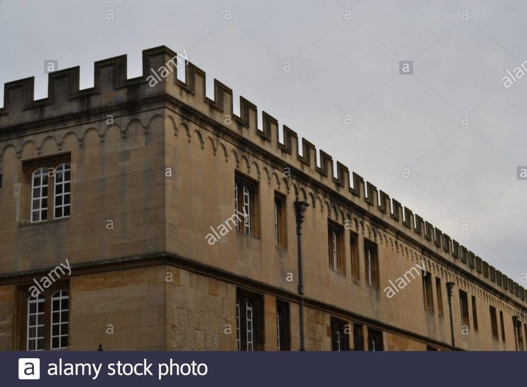 Embattled Parapet Wall on the terrace slab