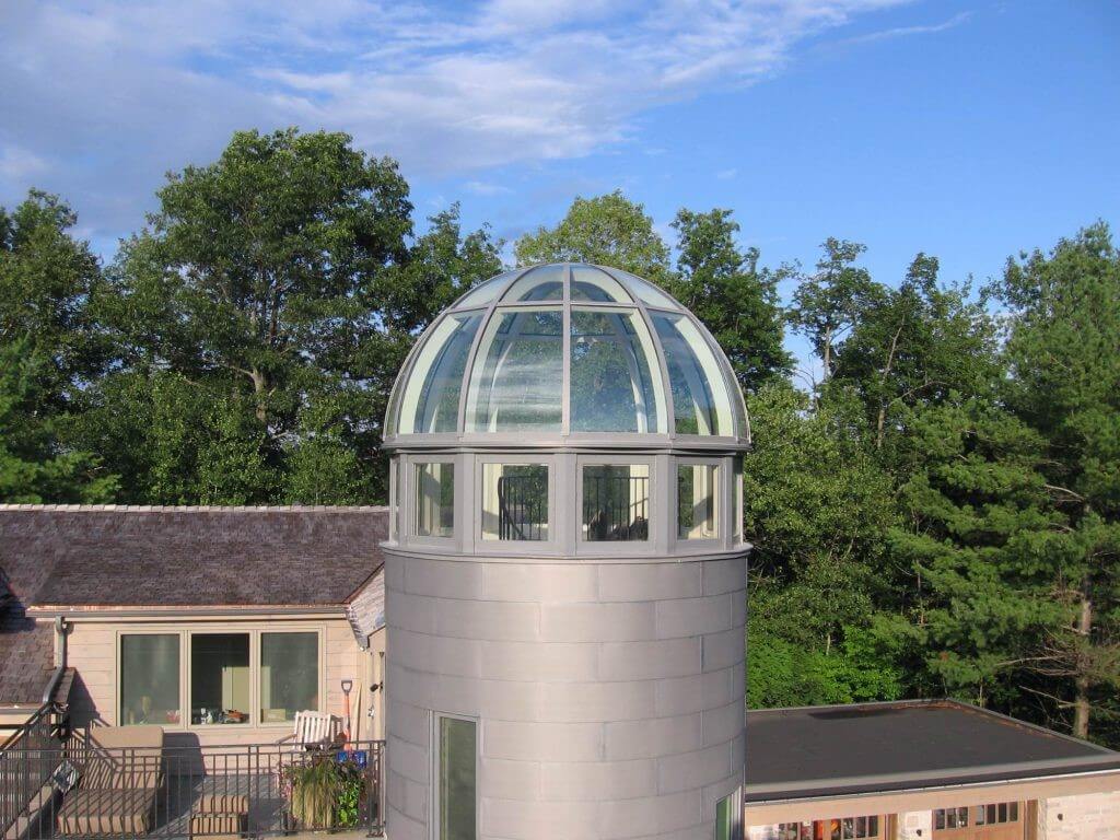 Dome shaped skylight