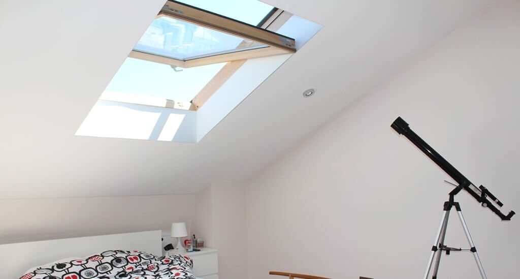 Skylight that can be opened for good ventilation