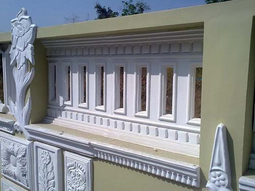 Panel Parapet wall with openings and design