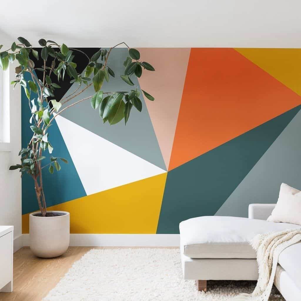 painted wall decoration
