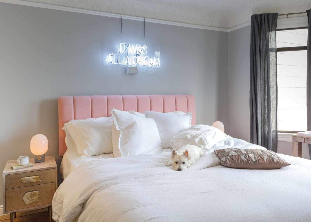 Upholstered Headboards view in bedroom