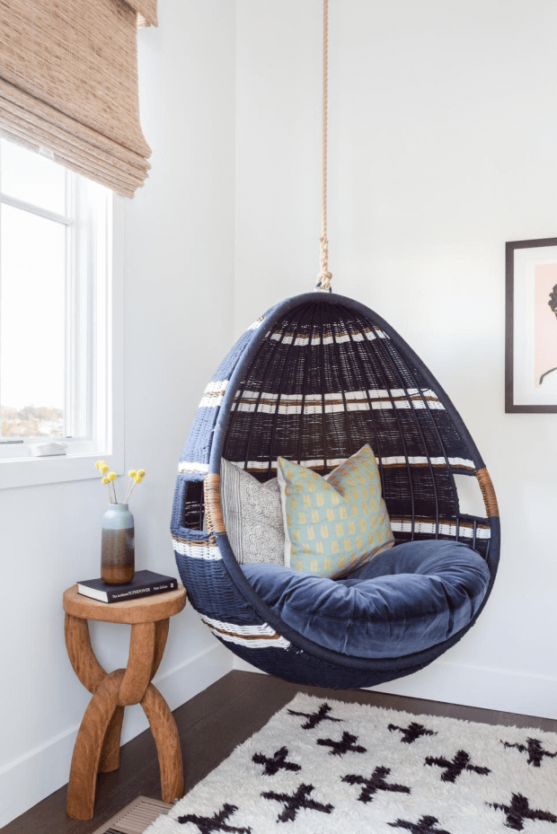 Moze indoor swing online chair