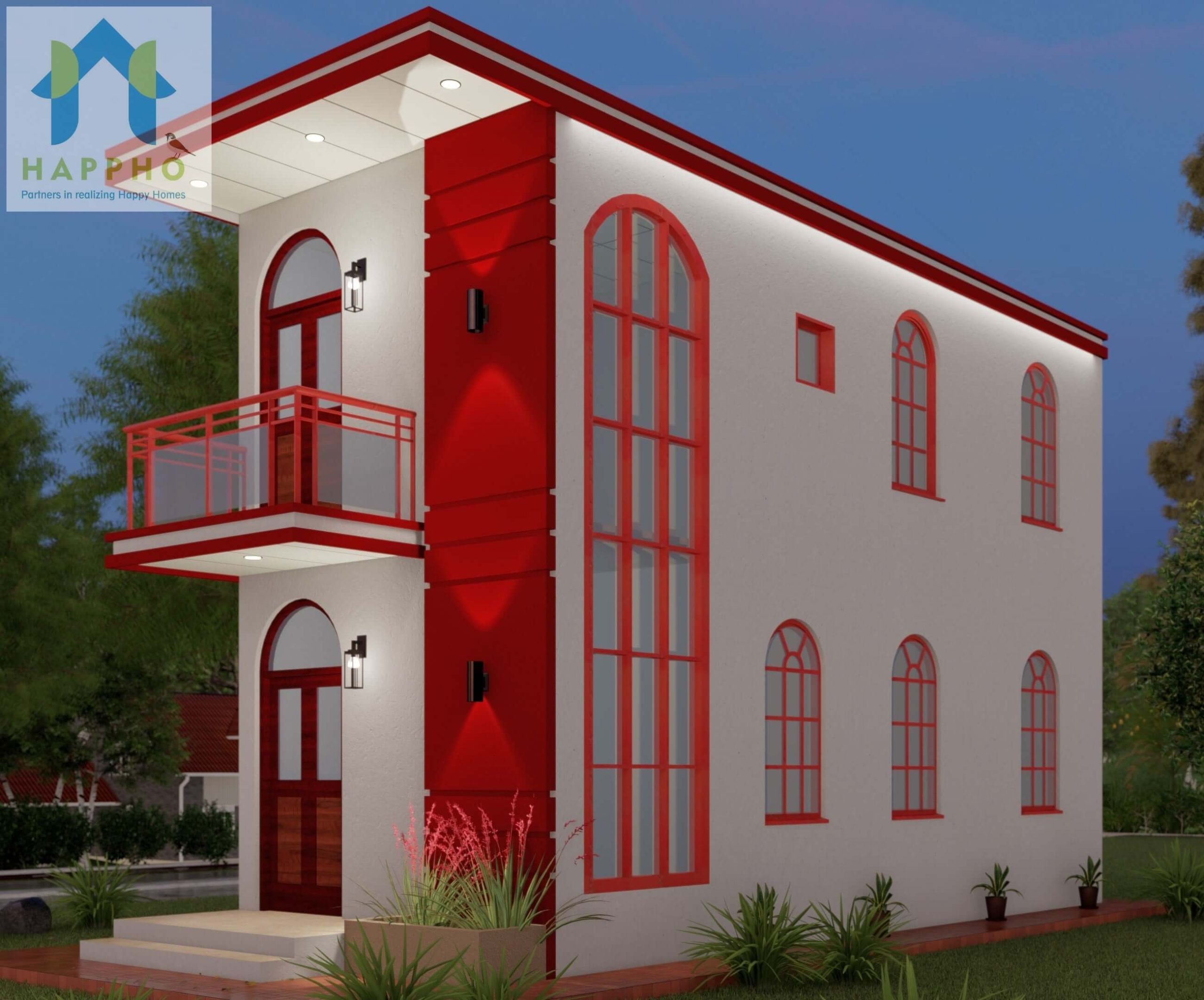 3d house design for 1 bedroom house