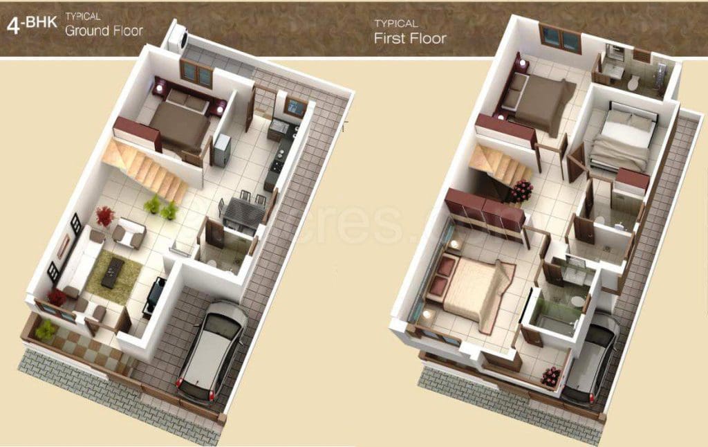 duplex house plan