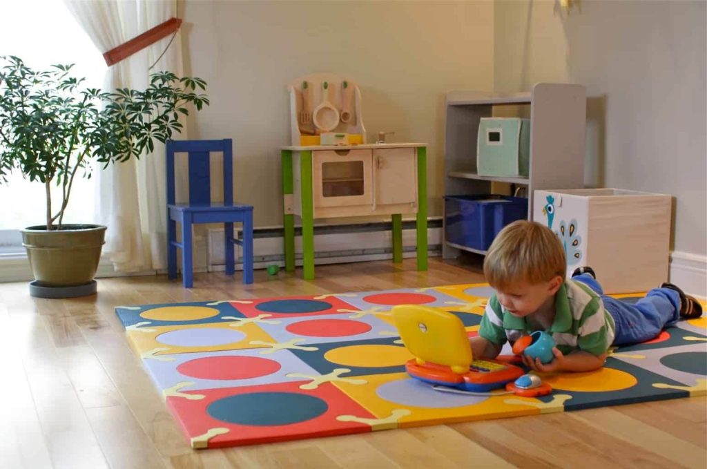 soft floor alternatives for kids to play and study