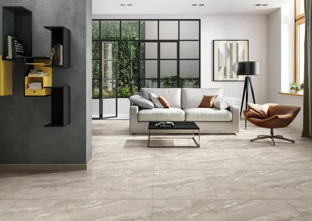 Porcelain Tiles incorporated in house