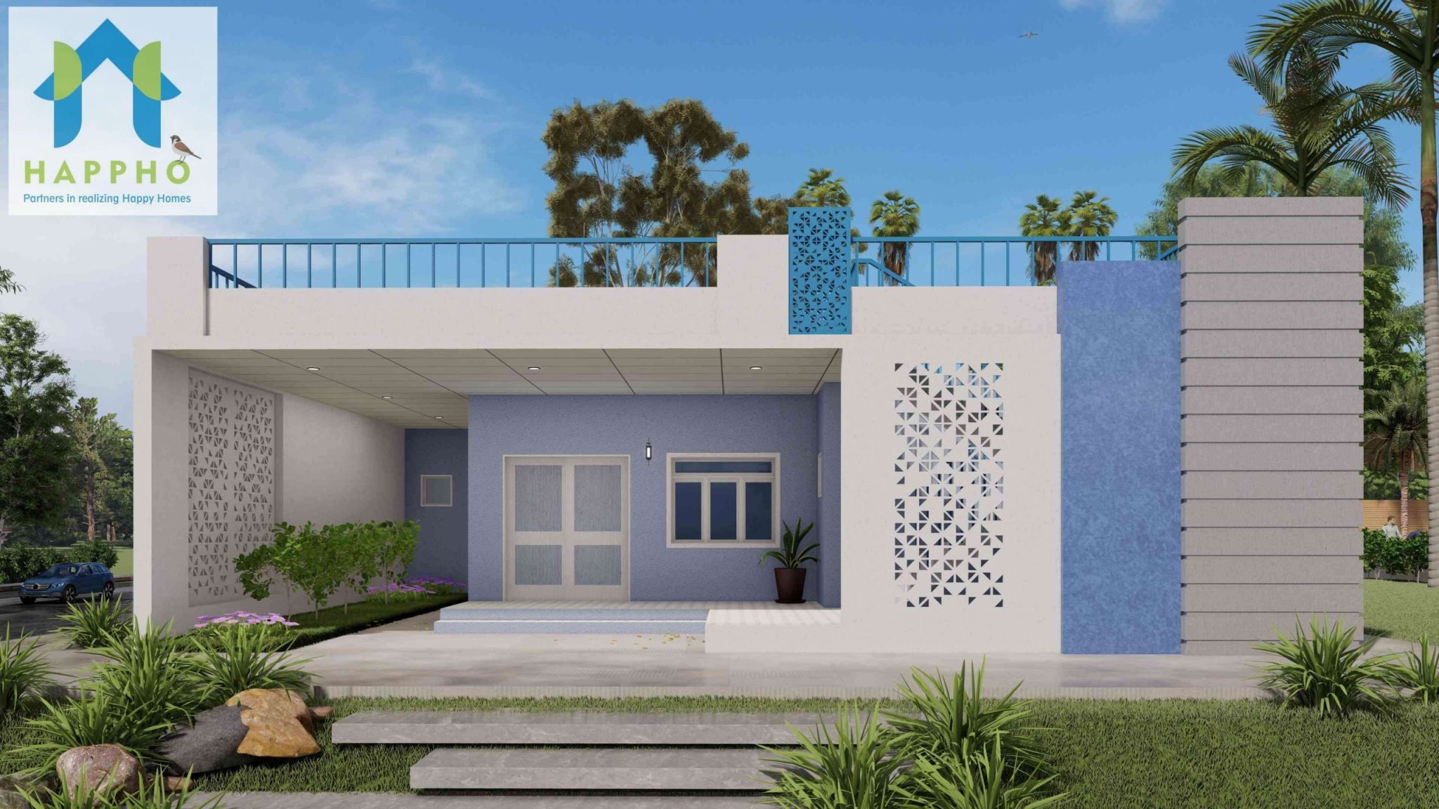 42x42-north-facing-contemporary-house-3-bhk-plan-099-happho