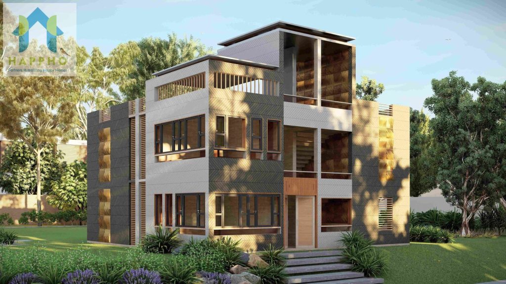 modern house 3 bedroom design