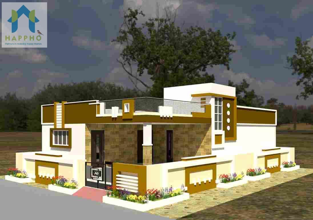 single and modern house design for north facing house