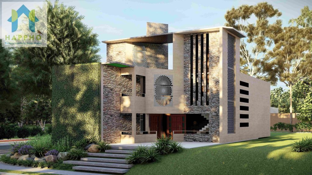 modern house design for 2 bedroom house