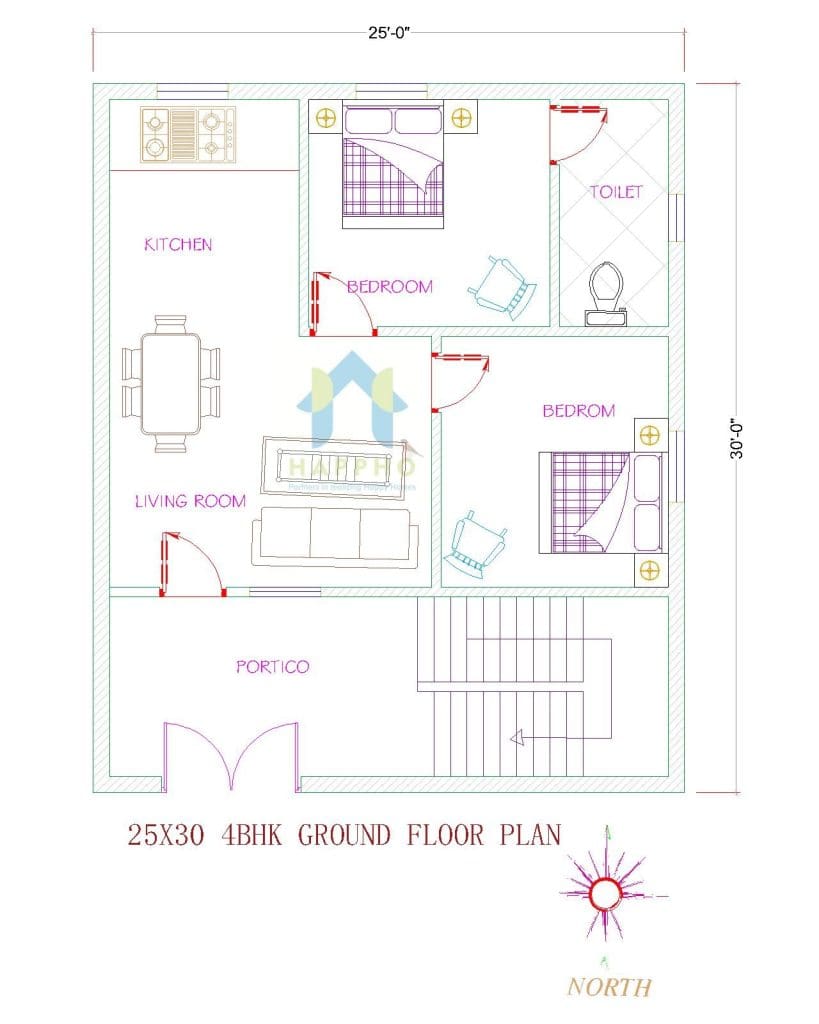 Two Story House Plan ideas in India - Happho